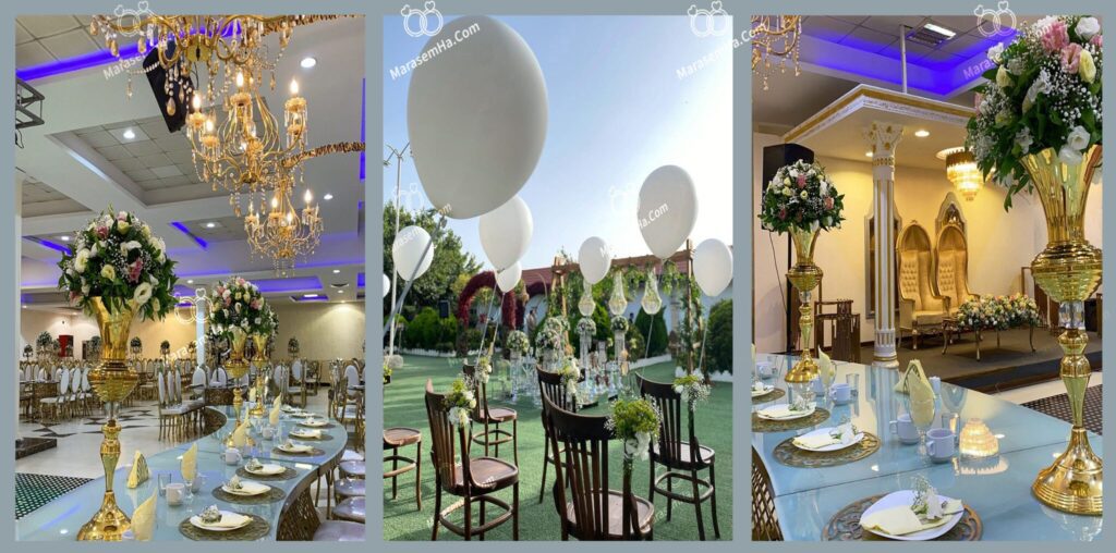 تصاویر باغ تالار آریانا تهران