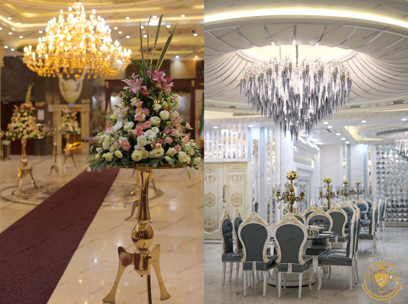 نمای داخلی تالار الیزه تهران