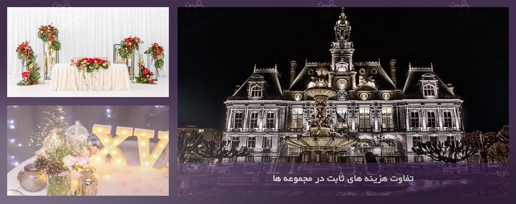 تفاوت هزینه های ثابت در مجموعه ها